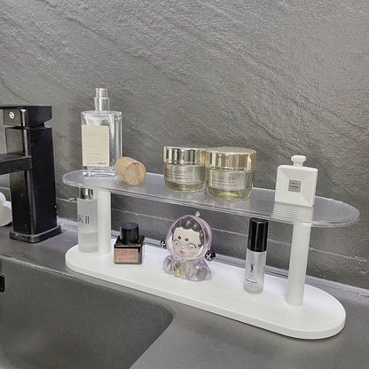 収納ラック クリアラック 小物ラック 2段ラック インテリア 収納用品 商品画像2