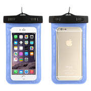 スマホ用防水ケース スマートフォン用 スマホアクセサリー 防水ポーチ 6インチ用 iPhone 防水バッグ 携帯電話 水中撮影 シンプル 透明