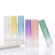 アトマイザー ロールオンタイプ 詰め替え容器 10ml 香水 コロン リフレッシングオイル ハーブオイル アロマオイル ミニボトル 塗る 携帯用 持ち運び おしゃれ かわいい グラデーションカラー キュート