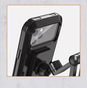 スマホホルダー スマホケース 自転車 バイク 自転車アクセサリー 防水 防塵 原付 スマホスタンド ハードケース 操作可能 キャリーケース バー固定 iPhone17 AQUOS sense9 Google Pixel8a iPhone16 iPhoneSE Google Pixel9 GalaxyS24 Xperia1VI iPhone15 iPhone14