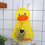 お風呂おもちゃ収納ネット おもちゃ袋 メッシュ 吊り下げ 玩具入れ アニマル 動物 アヒル カエル パンダ かわいい 壁掛け トイケース バスネット 水切りネット 水遊び 片付け 小物入れ 浴室用 バス用品 バスグッズ 子供部屋 キッズルーム 便利
