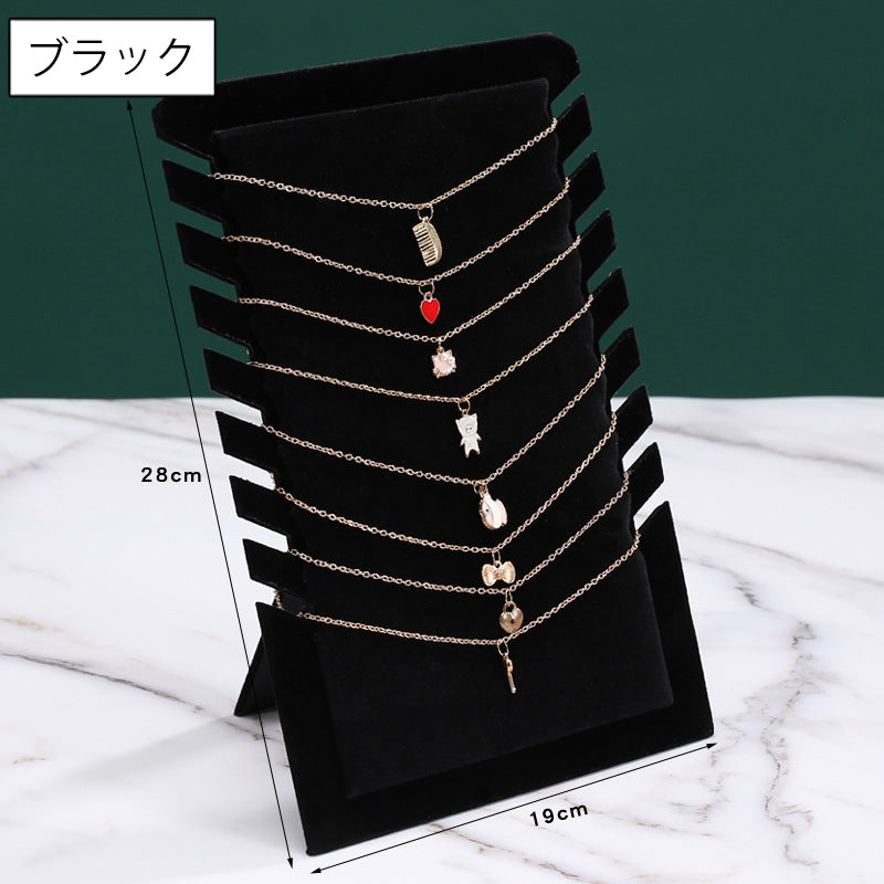 ネックレススタンド アクセサリースタンド ディスプレイスタンド 収納 飾る 縦型 商品画像5