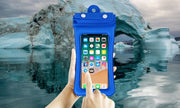 スマホ用防水ケース ストラップ付き スナップボタン 防水ポーチ 防水カバー クリア 水中撮影 多機種対応 iPhone Galaxy スマートフォン 携帯電話 防塵 貴重品入れ プール 海水浴 レジャー