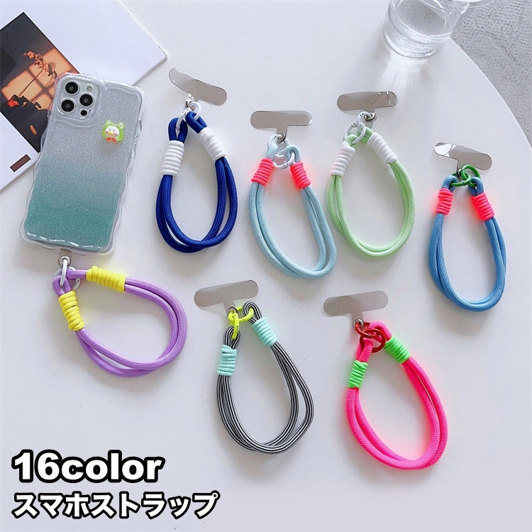 スマホストラップ ハンドストップ リストストラップ 落下防止 シンプル カジュアル 商品画像