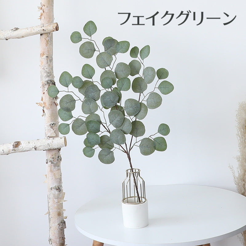 造花 フェイクグリーン ユーカリ インテリア雑貨 リーフ 葉っぱ 枯れない ナチュラル 装飾 飾り DIY 可愛い おしゃれ 上品 リビング 玄関 喫茶店 カフェ 店舗