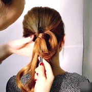 ヘアアレンジスティック 2個セット ヘアアレンジ ツール くるりんぱ 簡単 アレンジ ヘアスティック ポニーアレンジ くるりんぱ棒 ゴム隠し レディース