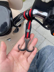 バイク用フック 自転車用フック コンビニフック バイク用品 バイクアクセサリー 錨型 いかり ヘルメット 荷物 買い物 便利 簡単 シンプル 可愛い かわいい おしゃれ 黒 白 赤
