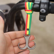 バイク用フック 自転車用フック コンビニフック バイク用品 バイクアクセサリー 錨型 いかり ヘルメット 荷物 買い物 便利 簡単 シンプル 可愛い かわいい おしゃれ 黒 白 赤