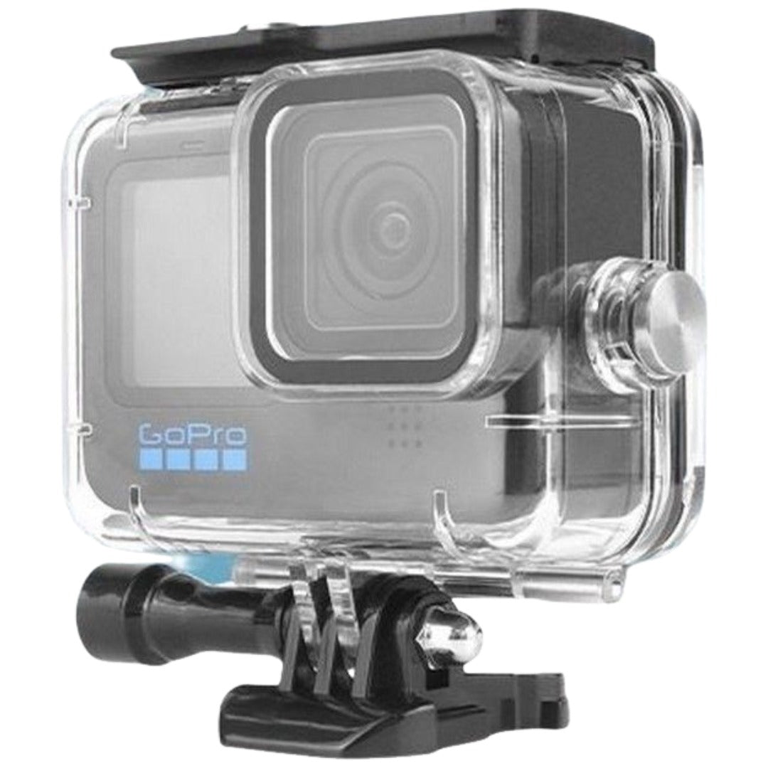 GoPro HERO 13 12 11 10 9 対応 防水ハウジングケース クリア 水深45m 保護 防塵 ダイビング 水中撮影用 ダイブハウジング