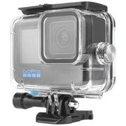 GoPro HERO 13 12 11 10 9 対応 防水ハウジングケース クリア 水深45m 保護 防塵 ダイビング 水中撮影用 ダイブハウジング