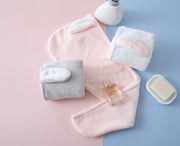 タオルキャップ ヘアドライタオル タオルターバン レディース ふわふわ もこもこ 吸水性 便利 バス用品 髪乾燥 耳付き ウサギ うさ耳 かわいい