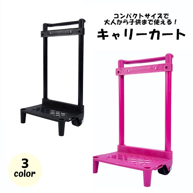 キャリーカート 台車 ショッピングカート 運搬器具 2輪 伸縮 ロック付き 持ち運び コンパクト 旅行 出張 買い物 キャンプ アウトドア レジャー