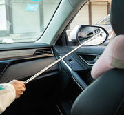 水切りワイパー サイドミラー 伸縮式 伸びる カー用品 車グッズ メンテナンス用品 コンパクト ミニ 清掃 窓ふき 車用 ガラス 鏡 水滴