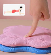 ヨガパッド 単品 1枚 ヨガマット クッション ニーパッド 肘あて 膝あて ひじ ひざ 滑り止め サポート 負担軽減 筋トレ トレーニング エクササイズ ストレッチ フィットネス ポージング ピラティス