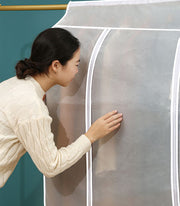 ハンガーラックカバー コートハンガー 衣類カバー 50×80×120cm 50×60×150cm 衣類収納 洋服カバー ほこり予防 防塵 汚れ防止 半透明 保管用 無地 シンプル 整理整頓 日用品雑貨