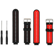 ガーミン交換用ベルト ドライバー付き Foreathlete Forerunner Garmin ForeAthlete 235J バンド ブラック ピンク イエロー カラバリ豊富