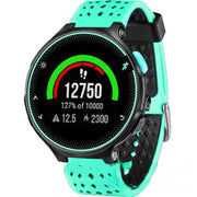 ガーミン交換用ベルト ドライバー付き Foreathlete Forerunner Garmin ForeAthlete 235J バンド ブラック ピンク イエロー カラバリ豊富