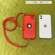 ネックストラップ スマホストラップ ロング 首掛け 肩掛け 斜め掛け 丸紐 落下防止 ナスカン スマートフォン 携帯ストラップ レディース メンズ ショルダーストラップ 取付け簡単 スマホアクセサリー シンプル ソリッドカラー