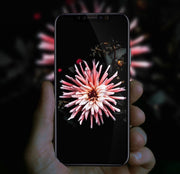 強化ガラスフィルム 全面保護フィルム 画面 液晶保護 iPhone用 指紋防止 傷防止 のぞき見防止 ブラック ホワイト
