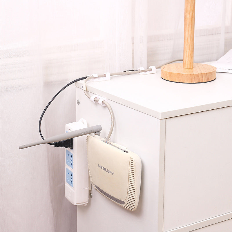 電源タップホルダー スライド式 粘着テープ 取り付け 固定器 貼付け 商品画像2