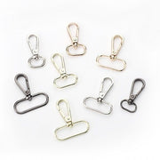 ナスカン4個セット 金具 パーツ ワンタッチ 回転フック Dカン ストラップ バッグ リュック キーホルダー 手芸 ハンドメイド