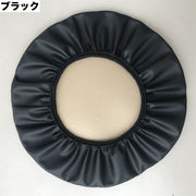チェアカバー 椅子カバー 丸椅子 カバーのみ 単品 スツールカバー 丸型 伸縮 汚れ防止 インテリア雑貨 模様替え シンプル 無地 簡単装着
