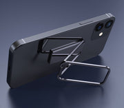 スマホスタンド ホールドリング スマホリング 2in1 タブレットスタンド 長方形 スクエア リングホルダー 2way 縦置き 横置き 折り畳み シンプル おしゃれ スタイリッシュ 携帯 iPhone Android 便利 スマートフォンアクセサリー
