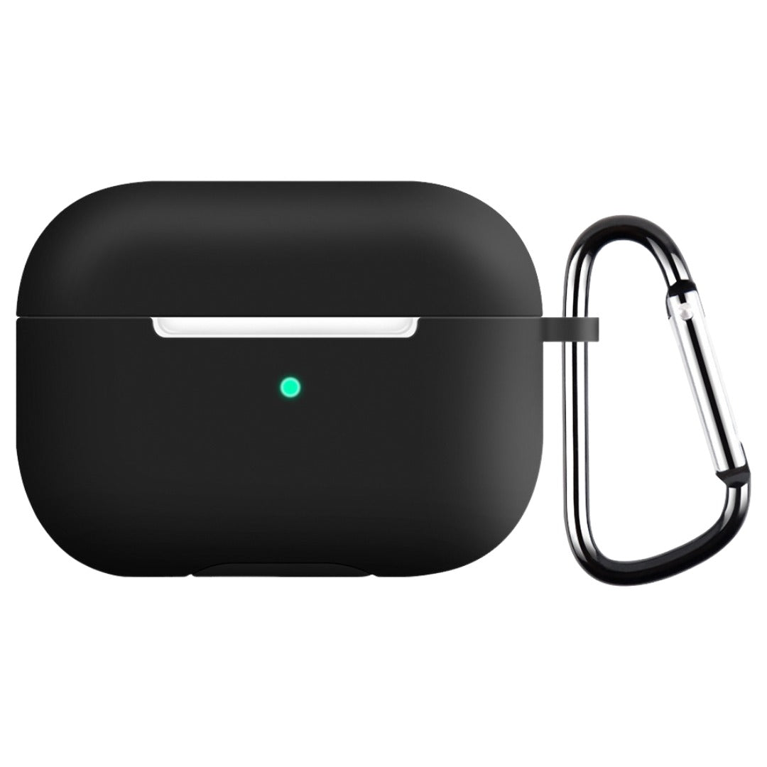 イヤホンケースカバー AirPods用 Pro用 Pro2用 第3世代 第4世代 エアーポッズ用ケース 保護ケース シリコン カラビナ付き 傷防止 汚れ防止 持ち運び イヤホンアクセサリー ソフト やわらかい 伸縮性 単色 無地 カラバリ豊富 シンプル ベーシック 定番 カジュアル 持ち歩き 携帯