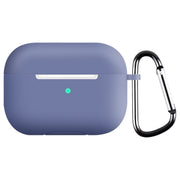 イヤホンケースカバー AirPods用 Pro用 Pro2用 第3世代 第4世代 エアーポッズ用ケース 保護ケース シリコン カラビナ付き 傷防止 汚れ防止 持ち運び イヤホンアクセサリー ソフト やわらかい 伸縮性 単色 無地 カラバリ豊富 シンプル ベーシック 定番 カジュアル 持ち歩き 携帯
