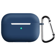 イヤホンケースカバー AirPods用 Pro用 Pro2用 第3世代 第4世代 エアーポッズ用ケース 保護ケース シリコン カラビナ付き 傷防止 汚れ防止 持ち運び イヤホンアクセサリー ソフト やわらかい 伸縮性 単色 無地 カラバリ豊富 シンプル ベーシック 定番 カジュアル 持ち歩き 携帯