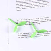 ブックマーク ブックマーカー しおり 栞 新芽 葉っぱ リーフ 植物 かわいい コンパクト 本 オフィス 読書 手帳 プレゼント ギフト 贈り物 お揃い 文具 雑貨