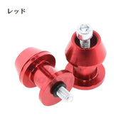スタンドフック 左右2個セット バイク カスタム バイク用品 リアスタンド 取り付け ボルト 6mm 8mm 10mm ドレスアップ 汎用