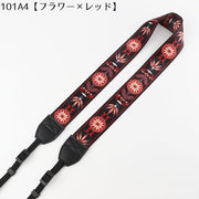 バッグストラップ ショルダーベルト 持ち手 肩紐 付け替え 交換用 幅広ワイド 斜めがけ 肩掛け 花 フラワー ゼブラ おしゃれ