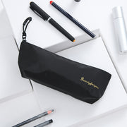 ペンケース ペンポーチ 筆箱 文房具入れ 文具 マーカー入れ かわいい おしゃれ シンプル ステーショナリー ファスナー ロゴ 無地 鉛筆 シャーペン オフィス 学校 勉強 贈り物 プレゼント