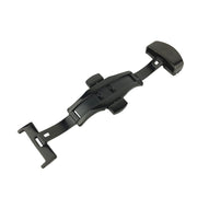 Dバックル バタフライバックル 時計用バックル 腕時計用アタッチメント 腕時計用アクセサリー レディース メンズ 女性 男性 ファッション雑貨 小物 ダブル式 観音開き ゴールドカラー シルバーカラー ブラック シンプル ベルト保護 落下防止