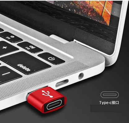 USB TYPE-C 変換アダプター 小型 TYPE-Cメス USBオス 商品画像2