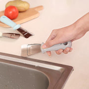 アイススコップ 氷スコップ へら スパチュラ スクレーパー 冷蔵庫 冷凍庫 霜取り 除去 剥がし はがし 隙間 ゴミ 掃除 ステンレス クリーニング 家庭用 キッチン