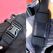 ショルダーパッド 肩パッド ショルダーストラップ用 肩当て メッシュ 通気性 保護パッド クッションパッド ショルダーベルト用 交換 予備 シンプル 負担軽減 PCバッグ 面ファスナー マジック テープ