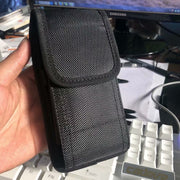 ウエストポーチ ベルトポーチ スマホポーチ メンズ 男性 紳士 ボディバッグ 携帯 スマートフォン 腰バック 作業着 スリム 薄型 軽量 ブラック 黒 無地 シンプル 面ファスナー ペンホルダー付き  iPhone17 iPhone16e  iPhone17Pro Air Pro Max Plus SE iPhone15 15Pro