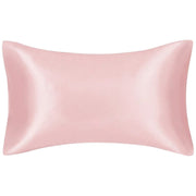 枕カバー 単品 1枚 ピローケース まくらカバー 寝具 サテン 光沢感 無地 50×75cm 長方形 単色 おしゃれ シンプル 交換 インテリア 寝室 ベッドルーム カラバリ豊富