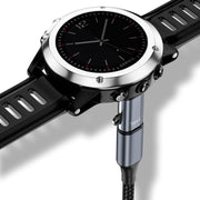 Garmin用 ガーミン用 スマートウォッチ 変換アダプタ 変換プラグ 充電ケーブル Fenix type-C lighting Micro 小型 軽量 持ち運び スマートウォッチアクセサリー
