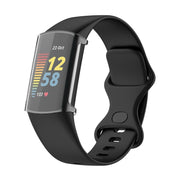 スマートウォッチカバー クリアカバー スマートウォッチアクセサリー Fitbit charge5 クリア 保護ケース 保護カバー 傷防止 汚れ防止 全面保護 装着簡単