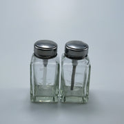 ガラスディスペンサー ネイルリムーバー入れ 180ml 詰め替え容器 ガラス製 プッシュ式 ボトル ポンプ 溶剤 除光液 消毒液 アセトン ネイル用品 ネイルケア ネイルオフ クリーナー
