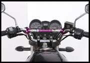 ハンドルブレース バイク部品 バイクパーツ ハンドルパーツ ハンドルバー ハンドルマウント カラバリ豊富 頑丈 壊れにくい おしゃれ 定番 かっこいい