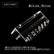水槽ツールホルダー ペット用品 アクアリウム 水族館 水槽 メンテナンス用品 水槽ツール ツールホルダー 工具ホルダー 水生植物 ピンセット はさみ メンテナンス 水槽掃除用品置き ツールスタンド クリア 便利