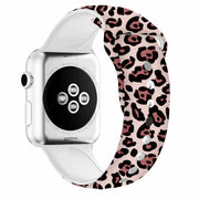 腕時計用ベルト apple watch用バンド アップルウォッチ用 レディース メンズ シリコン レオパード ヒョウ柄 アニマル 交換ベルト 交換バンド 付け替え