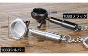 キーホルダー キーリング バッグチャーム 金属製 コーヒー カフェ 喫茶店 プレゼント ギフト 景品 賞品 ユニーク おもしろい
