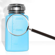 ポンプディスペンサー 手動ポンプ式 ネイルリムーバー入れ 角型 溶剤入れ 200ml ネイルグッツ ネイル用品 ネイルツール マニキュアツール ネイルオフ リムーバー 液体保管容器 お洒落 可愛い ハンドラップ クリーナー 除光液 アルコール