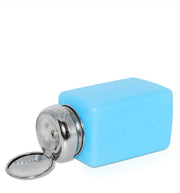 ポンプディスペンサー 手動ポンプ式 ネイルリムーバー入れ 角型 溶剤入れ 200ml ネイルグッツ ネイル用品 ネイルツール マニキュアツール ネイルオフ リムーバー 液体保管容器 お洒落 可愛い ハンドラップ クリーナー 除光液 アルコール