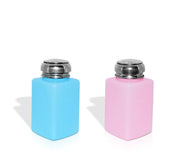 ポンプディスペンサー 手動ポンプ式 ネイルリムーバー入れ 角型 溶剤入れ 200ml ネイルグッツ ネイル用品 ネイルツール マニキュアツール ネイルオフ リムーバー 液体保管容器 お洒落 可愛い ハンドラップ クリーナー 除光液 アルコール